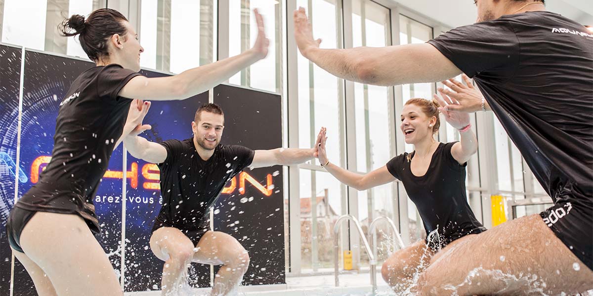 Envie de se d&eacute;passer et de tester de nouvelles activit&eacute;s aquatiques ? C'est l'occasion de tester l'Aquafusion, une exclusivit&eacute; Smiling People !